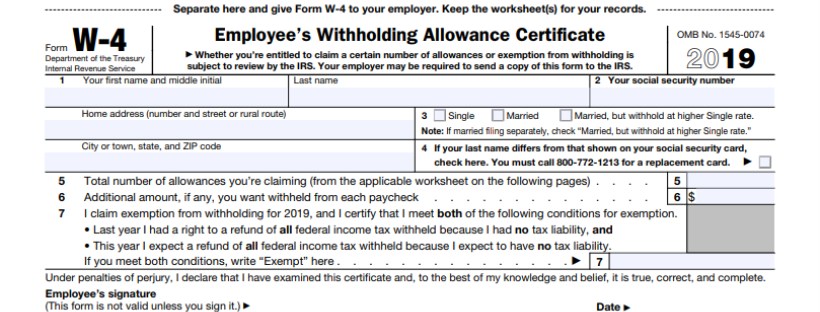 Form W-4